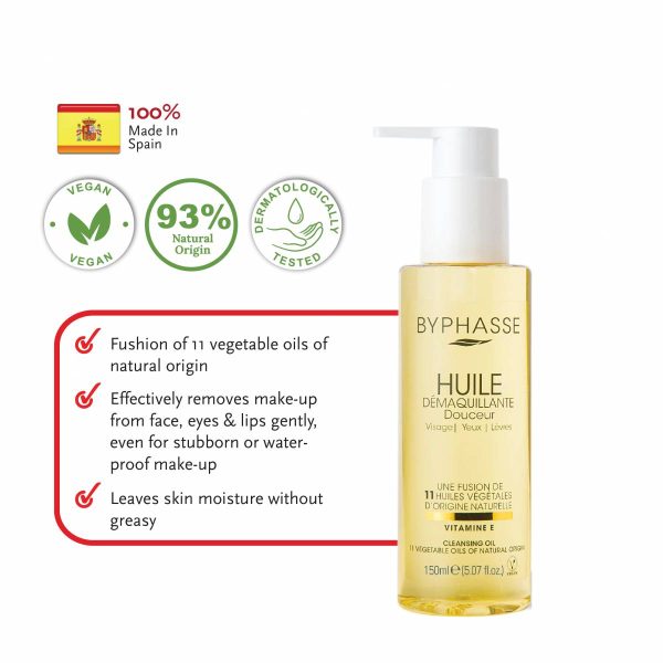 BYPHASSE Huile Douceur Vitamin E Cleansing Oil