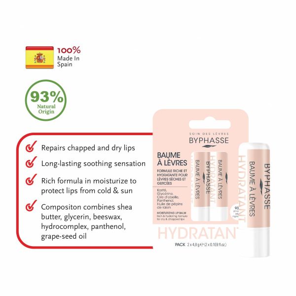 BYPHASSE Moisturizing Lip Balm