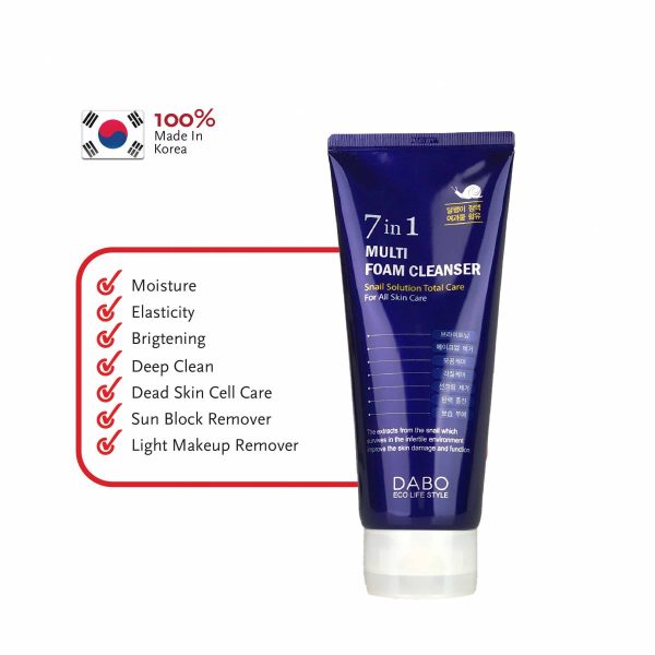 DABO Eco Lifestyle 7 In 1 Multi Foam Cleanser