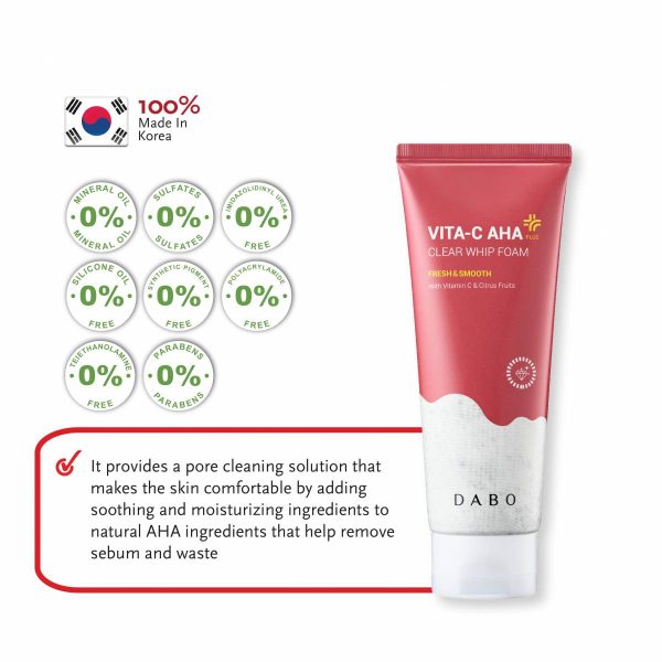 DABO Vita-C AHA Clear Whip Foam