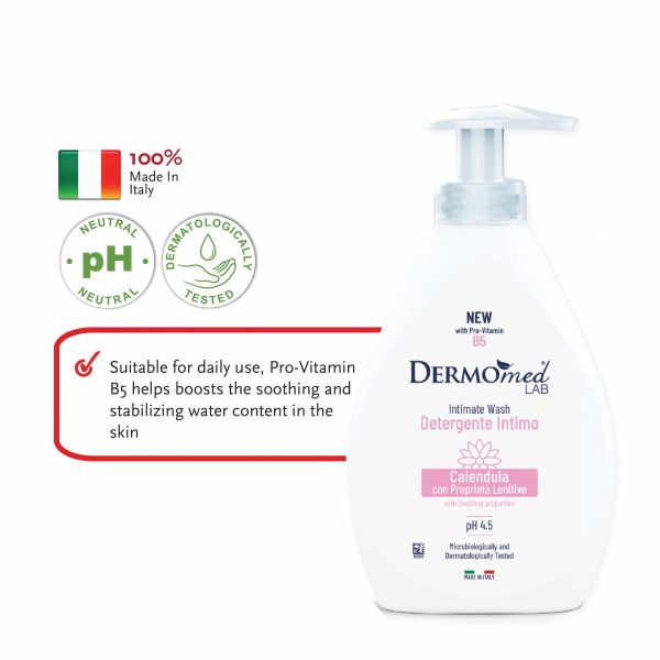 DERMOMED Intimate Wash Calendula With Pro-Vitamin B5