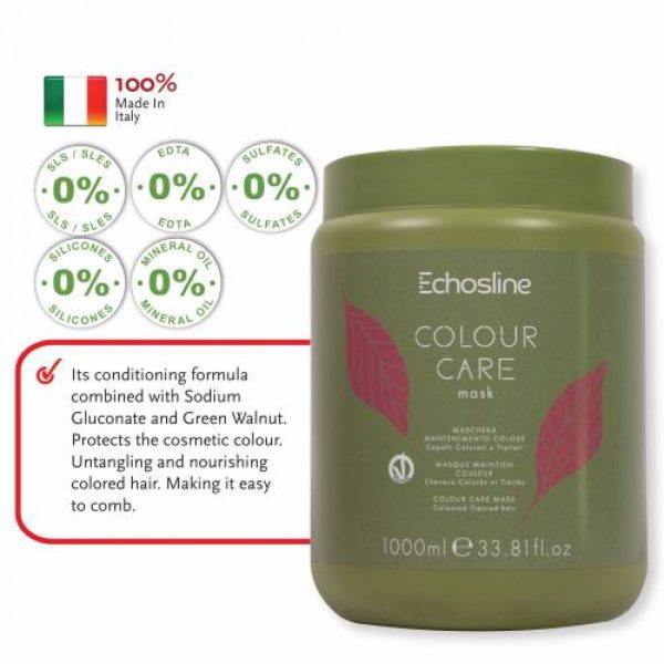 ECHOSLINE Colour Care Mask For Coloured And Treated Hair