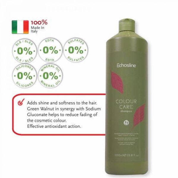 ECHOSLINE Colour Care Shampoo For Coloured And Treated Hair