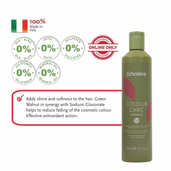 ECHOSLINE Veganok Colour Care Shampoo For Colored And Treated Hair