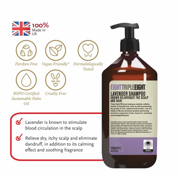 EIGHT TRIPLE EIGHT Lavender Shampoo
