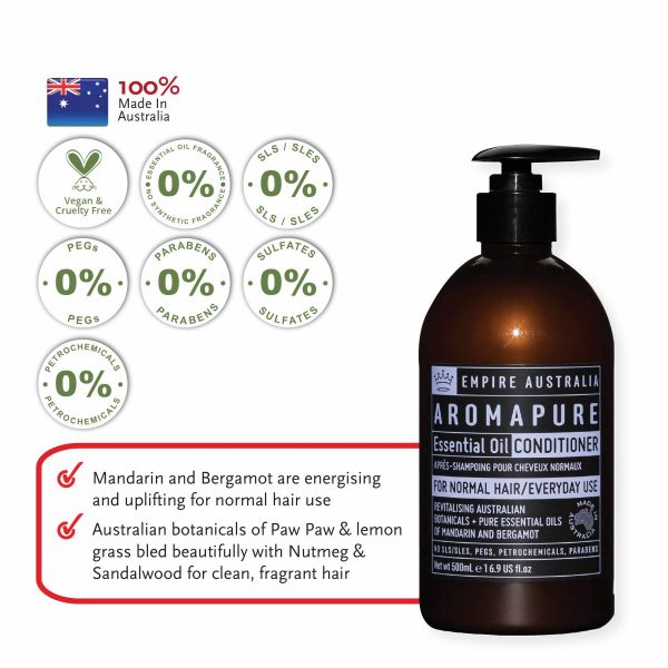 EMPIRE AUSTRALIA Aromapure Essential Oil Conditioner – Normal Hair