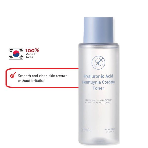 ESFOLIO Hyaluronic Acid Houttuynia Cordata Toner