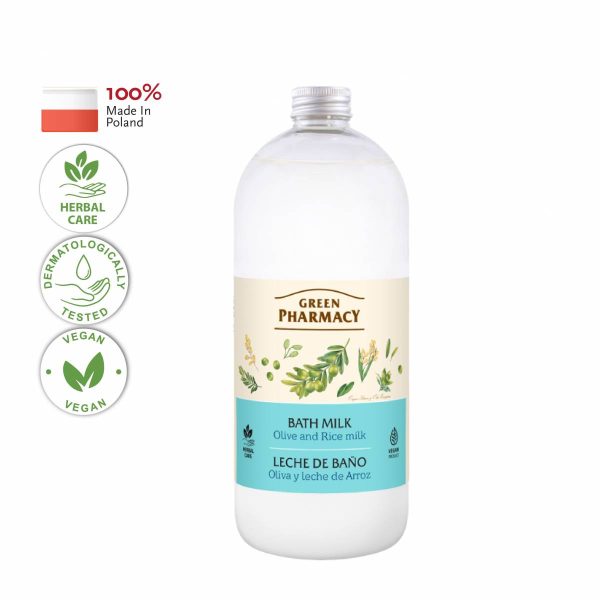 GREEN PHARMACY Bath Milk Olive & Rice Milk - Vegan
