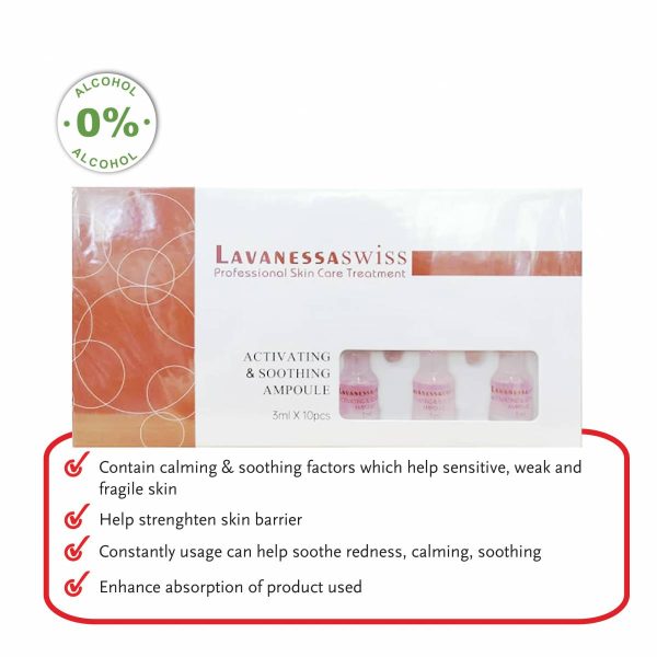 LAVANESSASWISS Activating & Soothing Ampoule