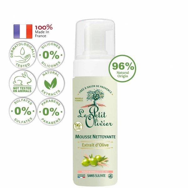 LE PETIT Olivier Cleansing Foam With Olive Extract