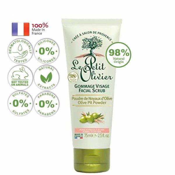 LE PETIT Olivier Facial Scrub Oliver PIT Powder