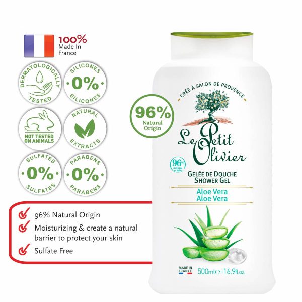 LE PETIT Olivier Shower Gel - Aloe Vera