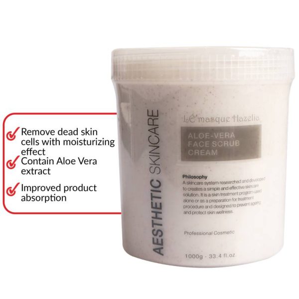 LEMASQUE Aloe Vera Face Scrub Cream
