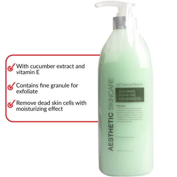 LEMASQUE Cucumber Hydrating Scrubbing Gel