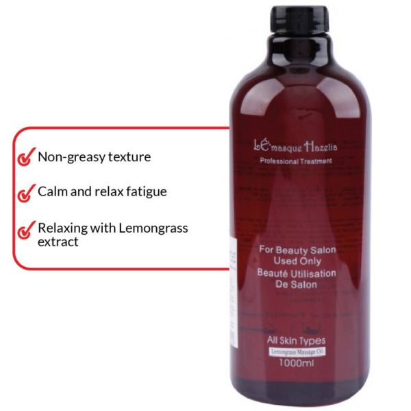 LEMASQUE Lemongrass Massage Oil