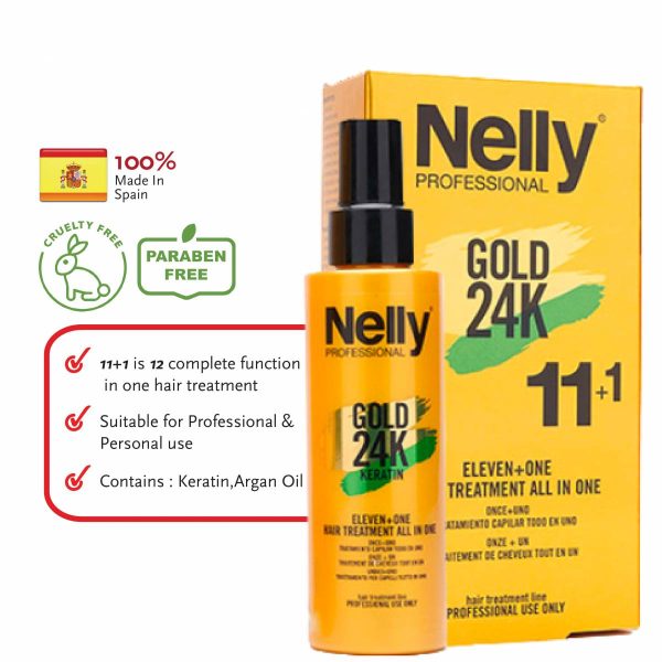 NELLY PROFESSIONAL Gold 24K Eleven + One Hair Treatment