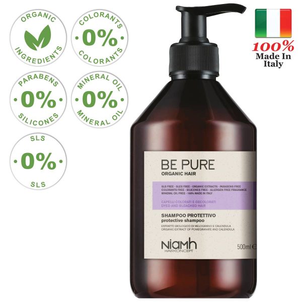 NIAMH BE PURE Protective Shampoo Dyed And Bleached Hair