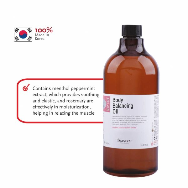 SKINDOM Body Balancing Oil - Muscle Therapy Body Oil