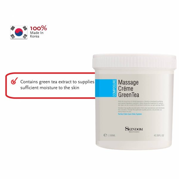 SKINDOM Green Tea & Body Massage Cream