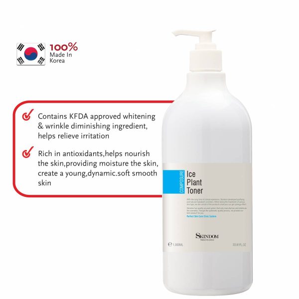 SKINDOM Ice Plant Toner - Moistutizing