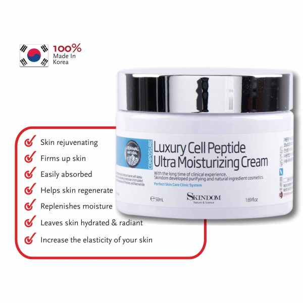 SKINDOM Luxury Cell Peptide Ultra Moisturizing Creme