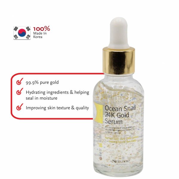SKINDOM Ocean Snail 24k Gold Serum